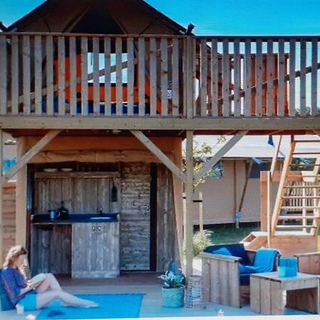Tente Cabane Du Camping Hautoreille Bannes  Exterior photo